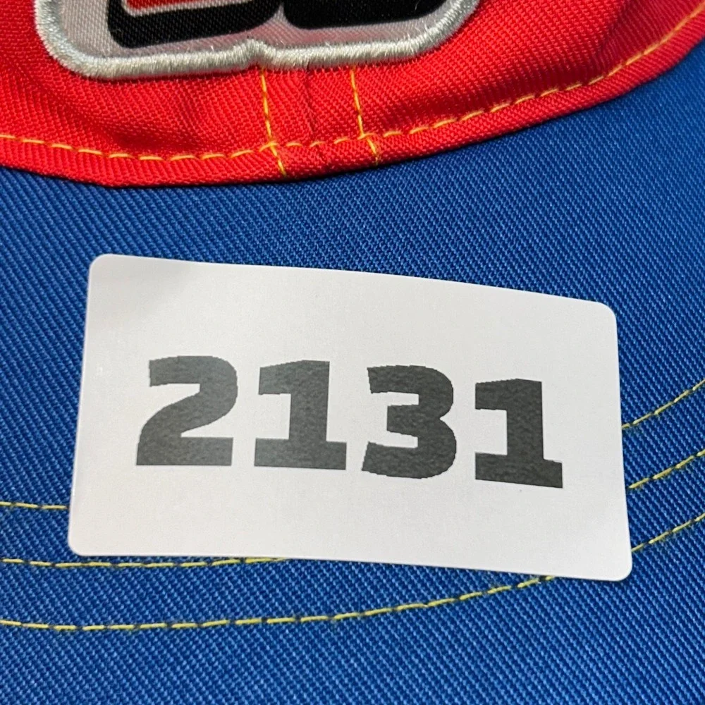 Lightning McQueen 95 Kids Red Blue Disney Pixar Cars Baseball Hat Cap OSFM